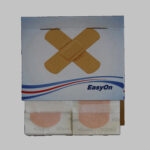 Fabric Plasters Beige 25x72 mm – 1 refill (36 pcs)<br>