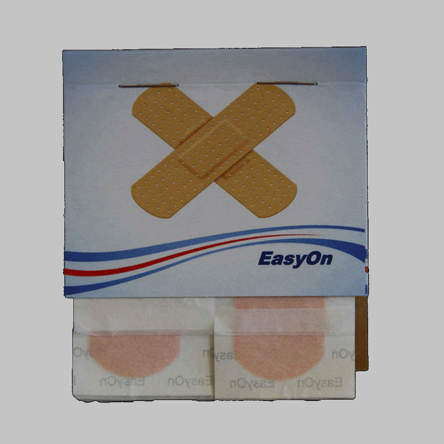 3361-25EO Textile-25-72mm Fabric Plasters Beige 25x72 mm – 1 refill (36 pcs)<br> - Image 1
