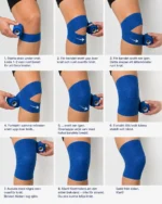 Vendapress Självhäftande Flexibelt Bandage – Blå (7,5 cm x 4,5 m) - Bild 2